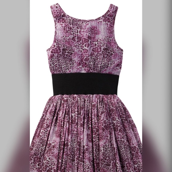 Girls Leopard Print Dress 12 - Picture 4 of 6